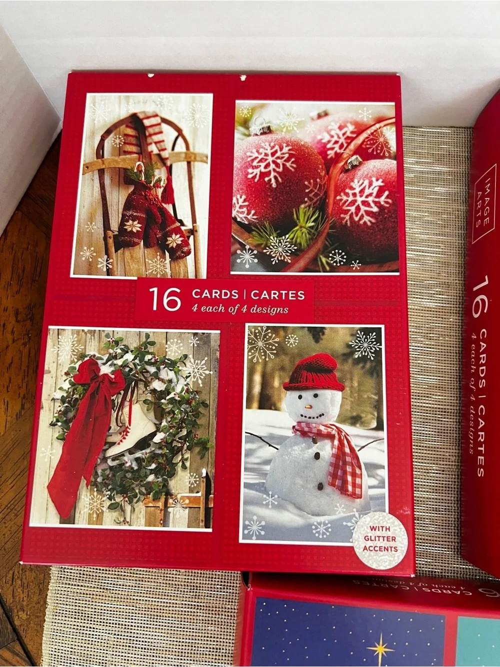 Lot of 3 Christmas Cards 16 count in Each Box